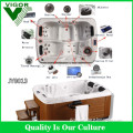 Factory JY8013 balboa sex whirlpool outdoor massage hot tub / spas hot tubs with tv
